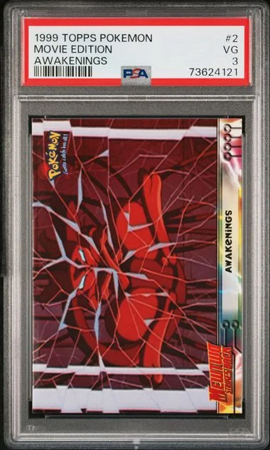 1999 Topps Awakenings Pokemon Movie Edition #2 card image