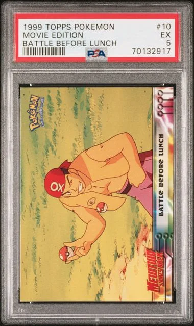 1999 Topps Battle Before Lunch Pokemon Movie Edition #10 card image
