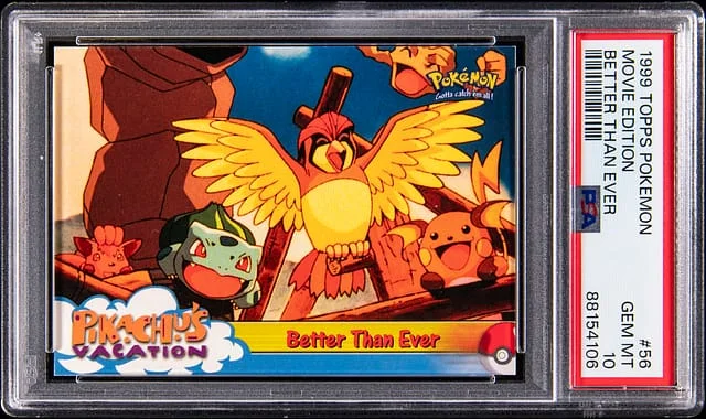 1999 Topps Better Than Ever Pokemon Movie Edition #56 card image