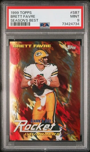1999 Topps Brett Favre Season'S Best Season'S Best #Sb7 card image