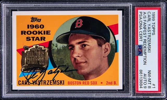1999 Topps Carl Yastrzemski All-Star Fanfest Redemption #1 card image