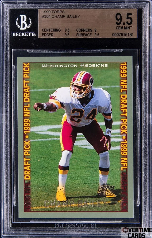 1999 Topps Champ Bailey #160 card image