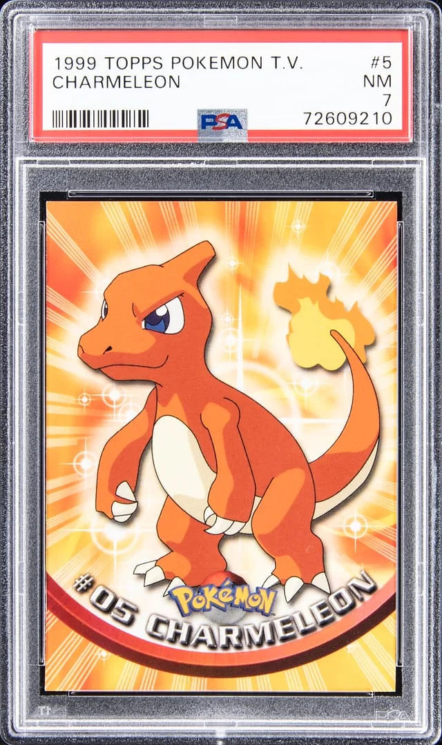 1999 Topps Charmeleon Pokemon TT Italian #5 card image