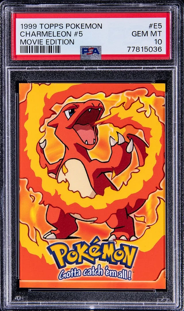 1999 Topps Charmeleon Pokemon Movie Edition #E5 card image