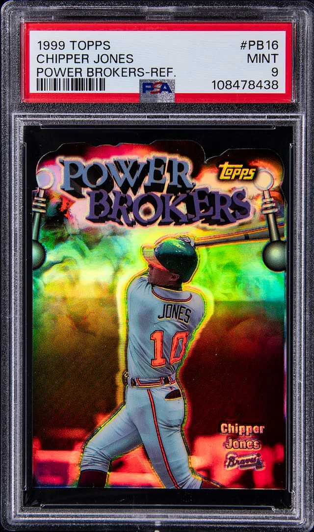 1999 Topps Chipper Jones Power Brokers #PB16 card image