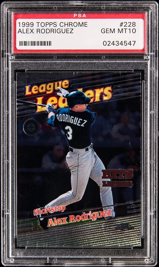 1999 Topps Chrome Alex Rodriguez #228 card image