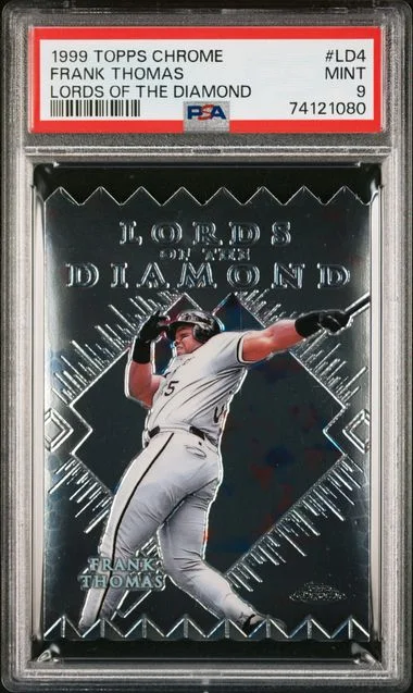 1999 Topps Chrome Frank Thomas Lords Of The Diamond #LD4 card image