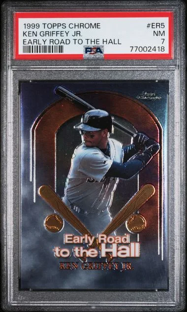 1999 Topps Chrome Ken Griffey Jr. Early Road To The Hall #ER5 card image