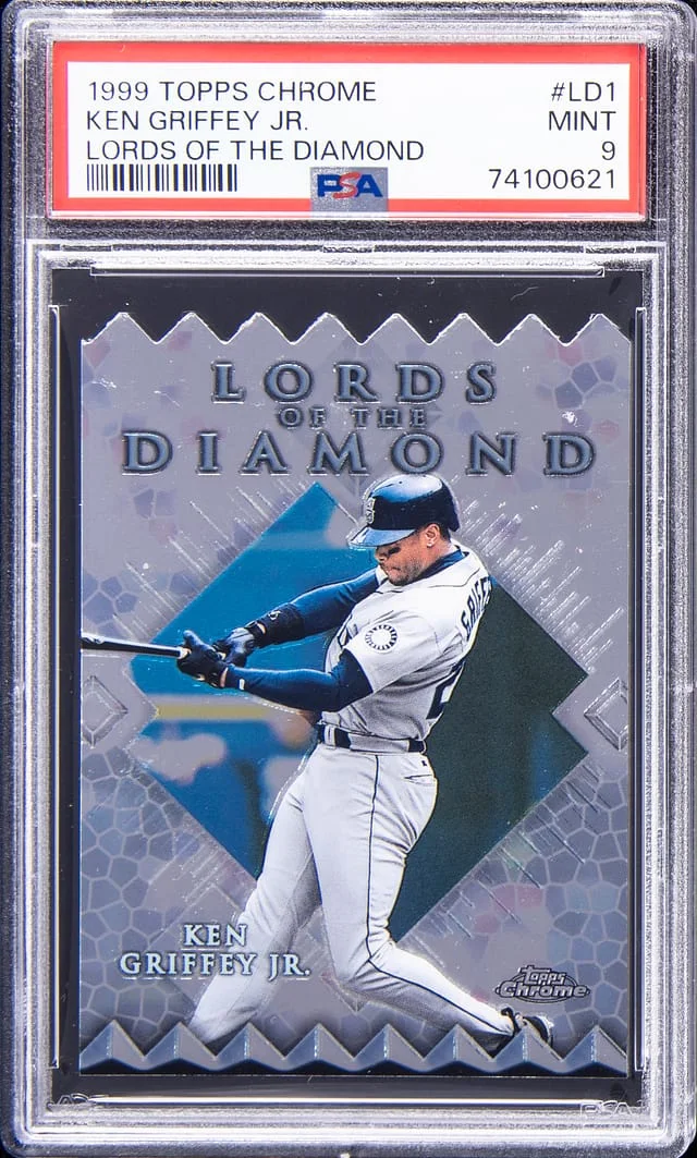 1999 Topps Chrome Ken Griffey Jr. Lords Of The Diamond #LD1 card image