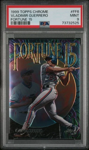 1999 Topps Chrome Vladimir Guerrero Fortune 15 #FF6 card image
