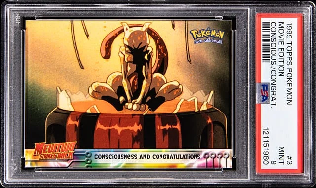 1999 Topps Consciousness and Congratulations Pokemon Movie Edition #3 card image