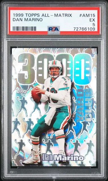1999 Topps Dan Marino All-Matrix #AM15 card image
