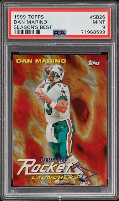 1999 Topps Dan Marino Season'S Best Season'S Best #Sb26 card image