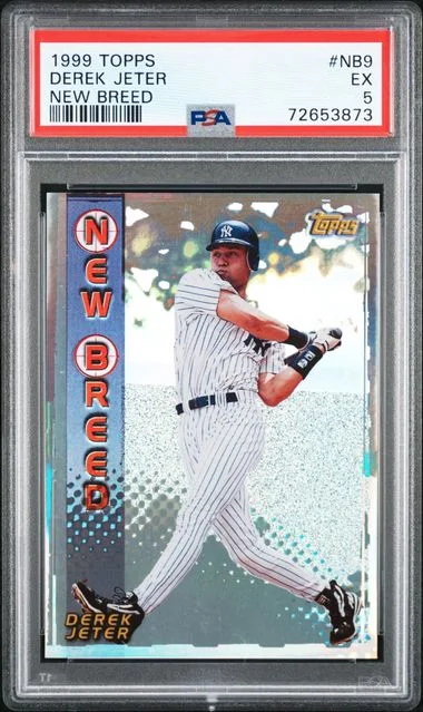 1999 Topps Derek Jeter New Breed #NB9 card image