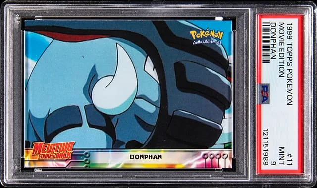 1999 Topps Donphan Pokemon Movie Edition #11 card image