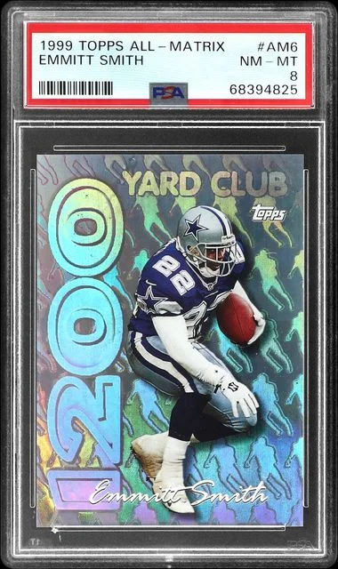 1999 Topps Emmitt Smith All-Matrix #AM6 card image