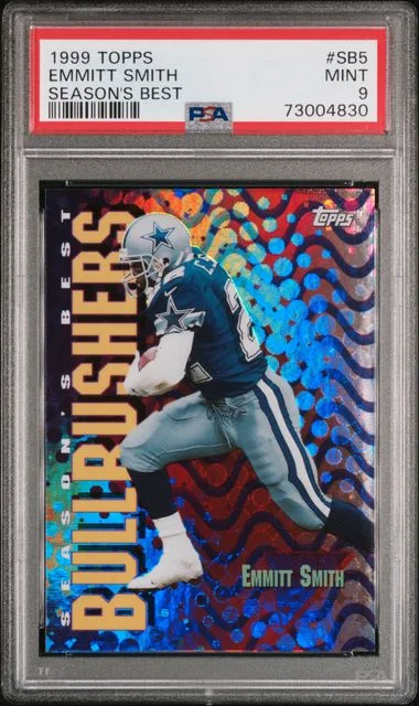 1999 Topps Emmitt Smith Season's Best #SB5 card image