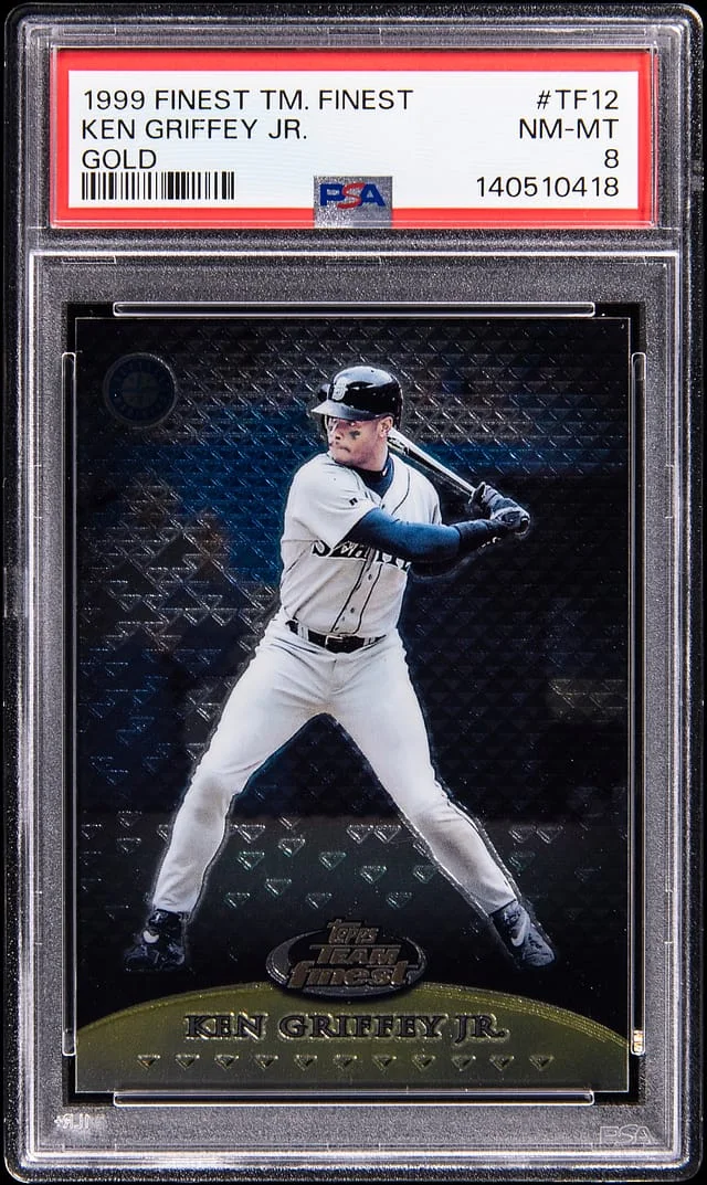 1999 Topps Finest Ken Griffey Jr. Team Finest Gold #TF12 card image