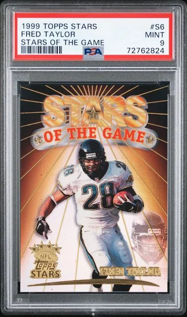 1999 Topps Fred Taylor Stars Of The Game #S6 card image