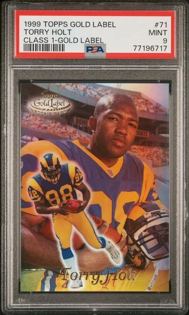 1999 Topps Gold Label Class 1 Torry Holt #71 card image