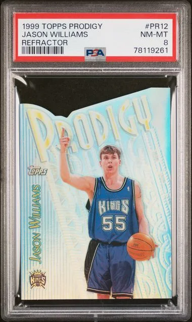 1999 Topps Jason Williams Prodigy Refractor #Pr12 card image