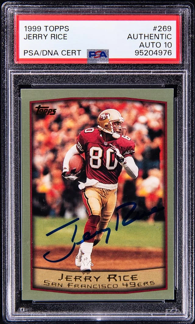1999 Topps Jerry Rice #269 card image