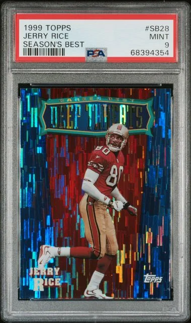 1999 Topps Jerry Rice Season's Best #SB28 card image