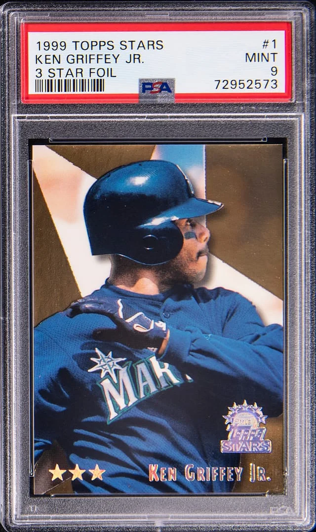 1999 Topps Ken Griffey Jr. Stars 3 Star Foil #1 card image