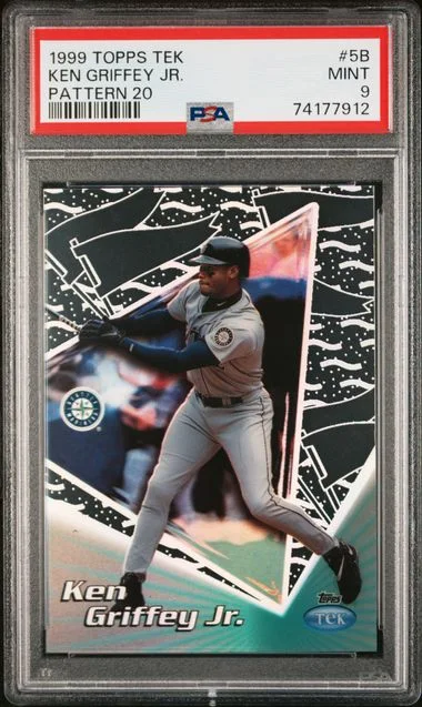 1999 Topps Ken Griffey Jr. Tek Pattern 20 #5B card image