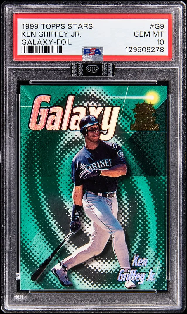 1999 Topps Ken Griffey Jr. Stars Galaxy Foil #G9 card image