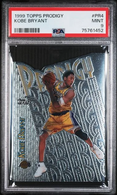 1999 Topps Kobe Bryant Prodigy #PR4 card image