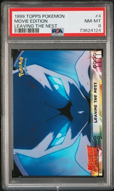 1999 Topps Leaving The Nest Pokemon Movie Edition #4 card image