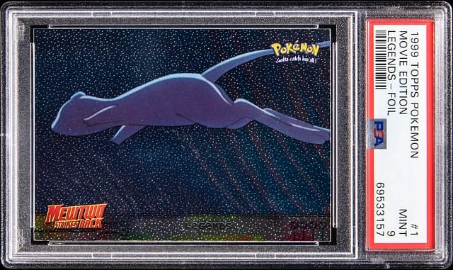1999 Topps Legends Pokemon Movie Edition Holo #1 card image