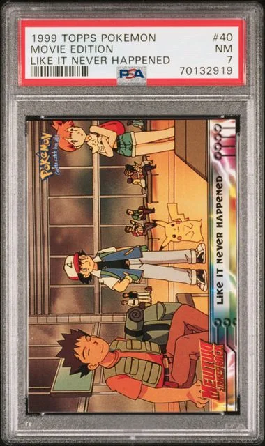 1999 Topps Like It Never Happened Pokemon The Movie Edition #40 card image
