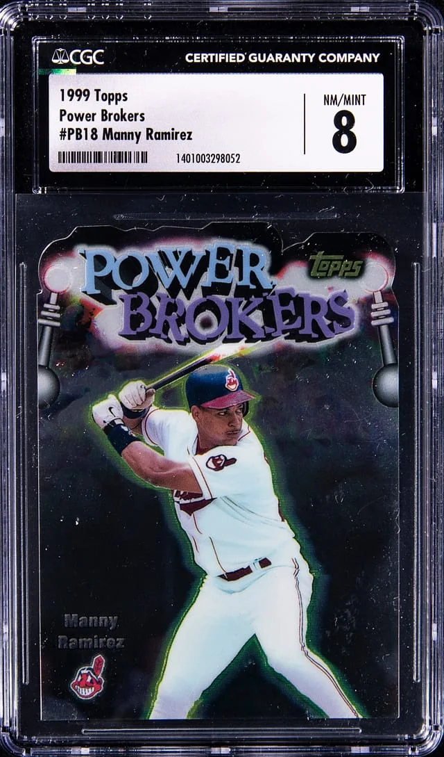1999 Topps Manny Ramirez Power Brokers #PB18 card image
