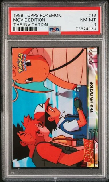 1999 Topps Movie Edition Pokemon The The Invitation #13 card image