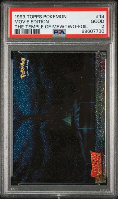 1999 Topps Movie Edition Pokemon The Temple of Mewtwo #18 card image