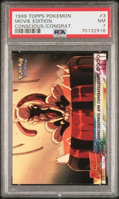 1999 Topps Movie Edition Pokemon Consciousness & Congratulations #3 card image