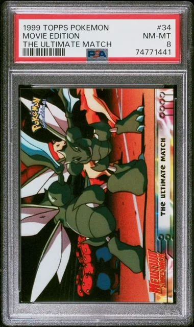 1999 Topps Movie Edition Pokemon The Movie EDT The Ultimate Match #34 card image