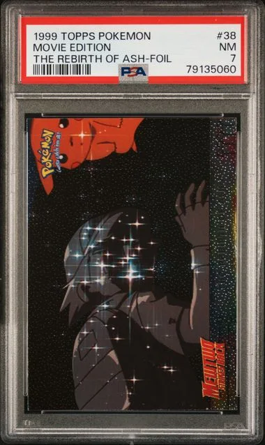 1999 Topps Movie Edition Pokemon The Movie EDT The Rebirth Of Ash-Foil #38 card image