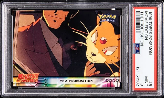 1999 Topps Movie Edition Pokemon The Proposition #5 card image