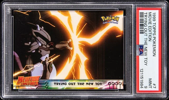 1999 Topps Movie Edition Pokemon Trying Out The New Toy #7 card image