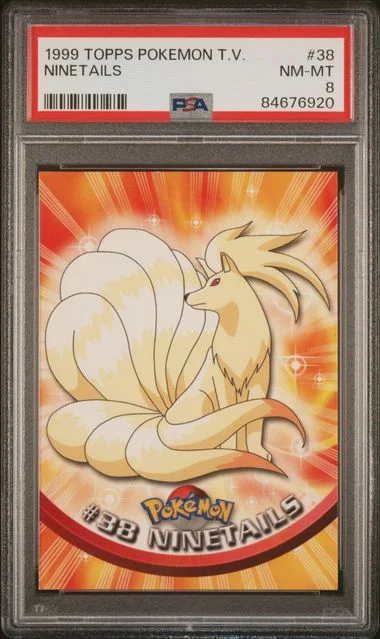 1999 Topps Ninetails Pokemon Tv #38 card image