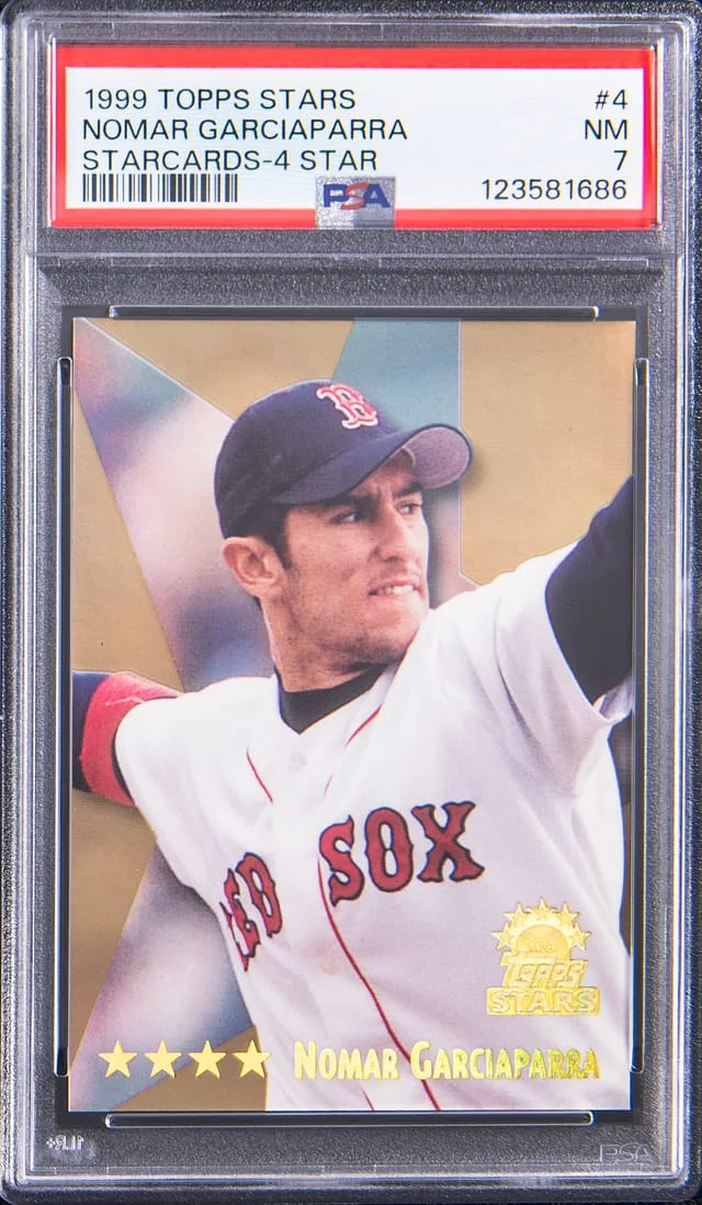 1999 Topps Nomar Garciaparra Stars Starcards 4 Star #4 card image