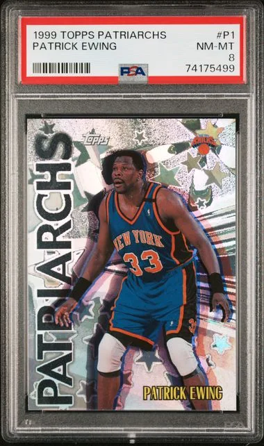 1999 Topps Patrick Ewing Patriarchs #P1 card image