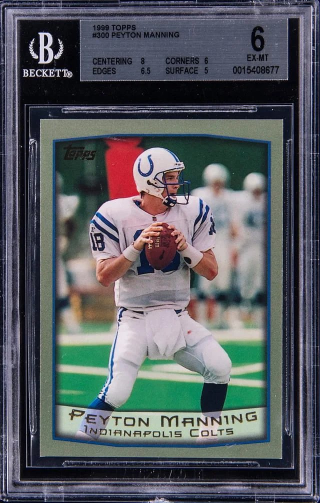1999 Topps Peyton Manning #300 card image