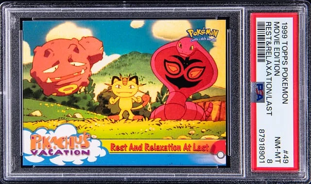 1999 Topps Rest and Relaxation at Last Pokemon Movie Edition #49 card image