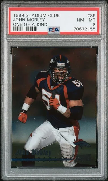 1999 Topps Stadium Club John Mobley One Of A Kind #85 card image