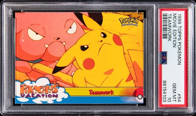 1999 Topps Teamwork Pokemon Movie Edition #54 card image