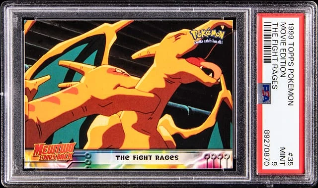 1999 Topps The Fight Rages Pokemon Movie Edition #35 card image